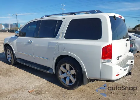 2010 Nissan Armada Titanium from USA, damaged, VIN 5N1BA0ND0AN612006